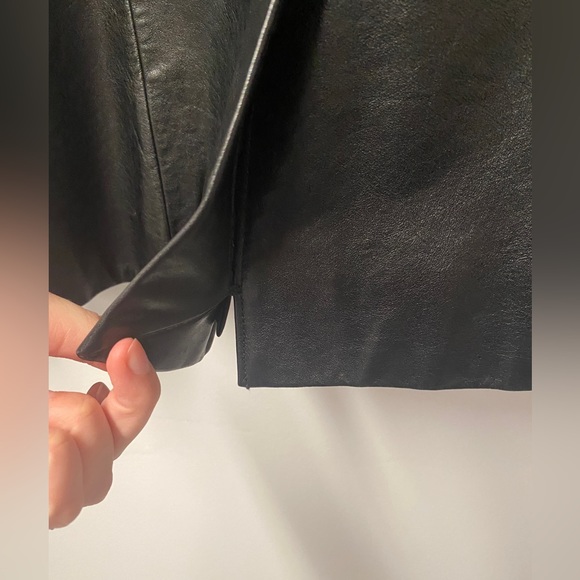 y2k gap leather jacket - Picture 3 of 5